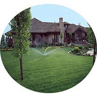 Le Center grass sprinkler systems
